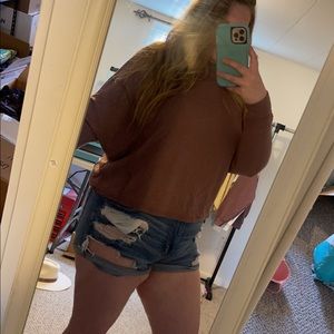 Turtleneck Cropped Sweater